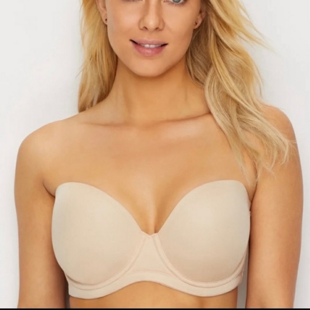 Wacoal Red Carpet Strapless Full Underwire Bra Size 36D
